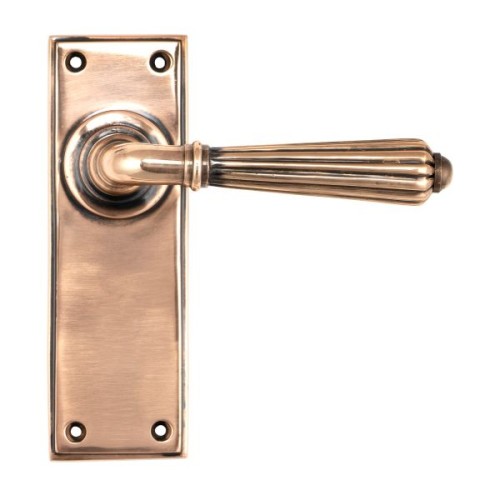 HINTON LEVER HANDLE ON BACKPLATE